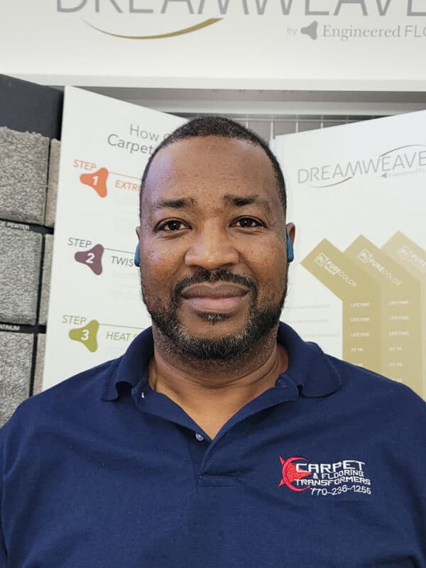 Antoine Meeks, owner of Carpet Transformers